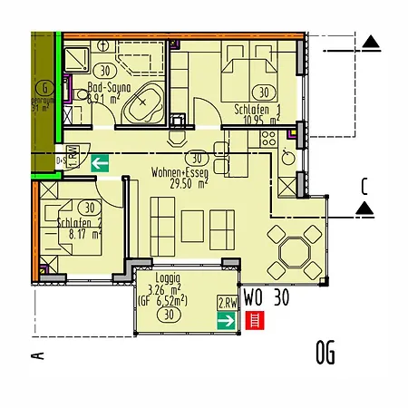 Sonnendeck 30 - Apartment